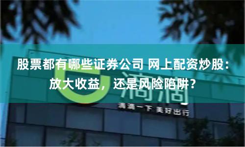 股票都有哪些证券公司 网上配资炒股：放大收益，还是风险陷阱？